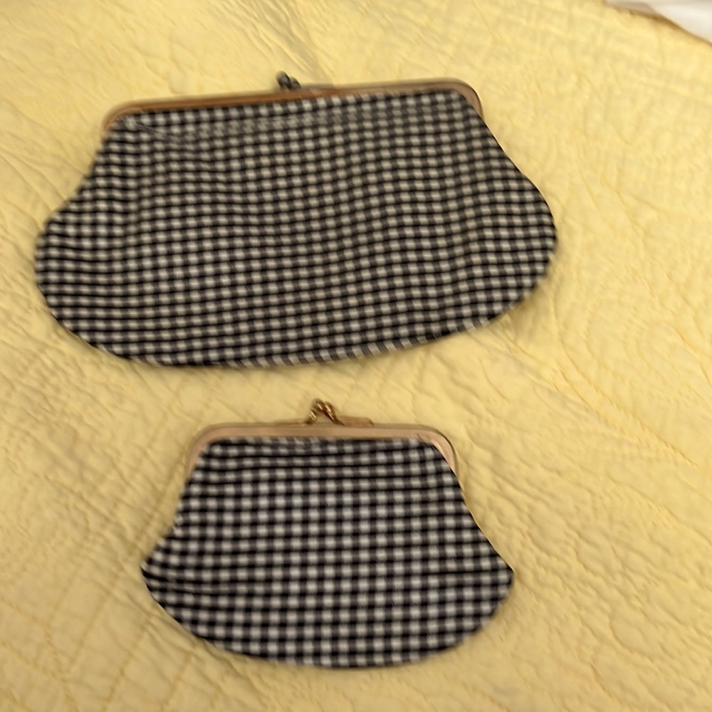 Vintage matching change purses.  Never used.  From the 1930s.